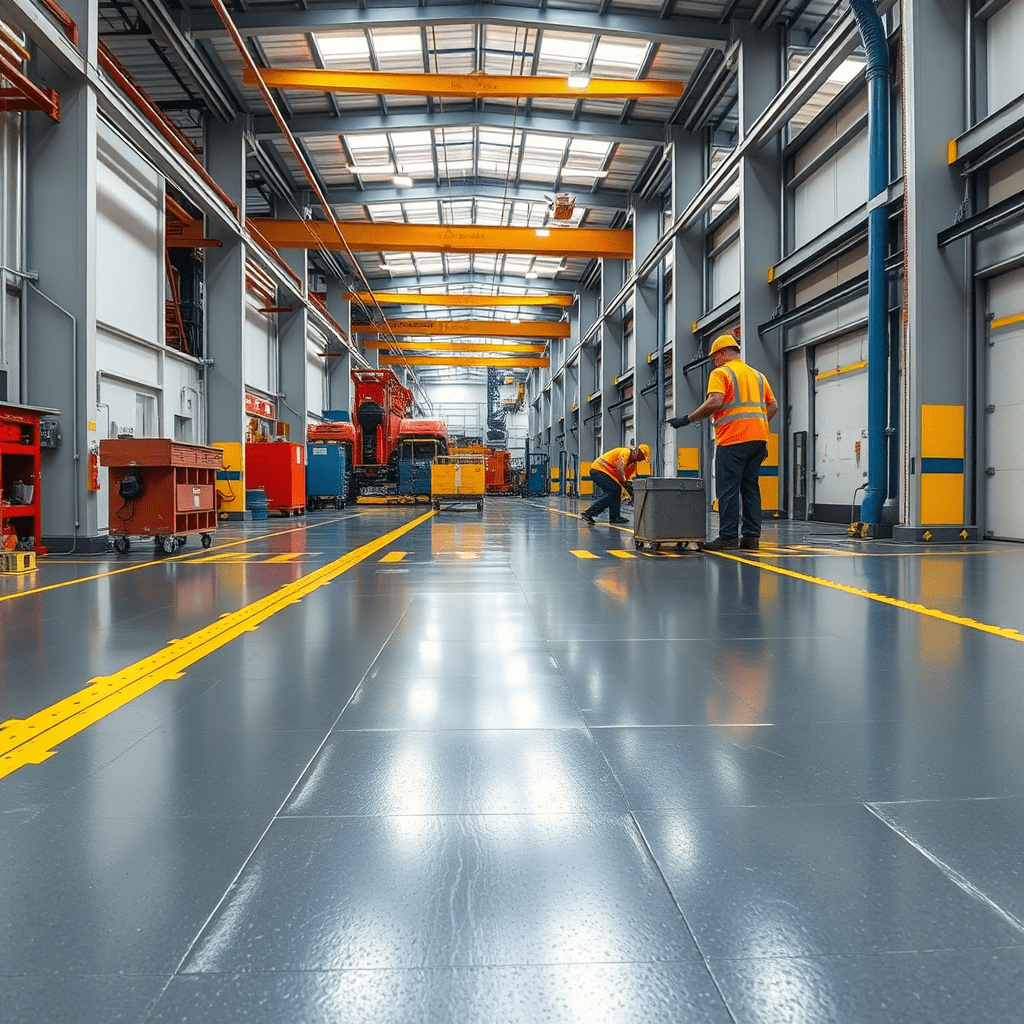 أرضيات سكريد البولي يوريثان (Polyurethane Screed): القوة المطلقة لمقاومة الصدمات والكيماويات