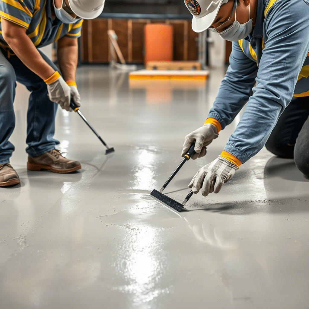 أرضيات مونة الإيبوكسي (Epoxy Mortar Flooring): قوة استثنائية لترميم ومعالجة الأسطح التالفة