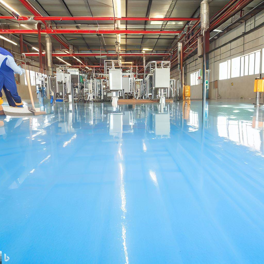 استخدامات أرضيات الأيبوكسي