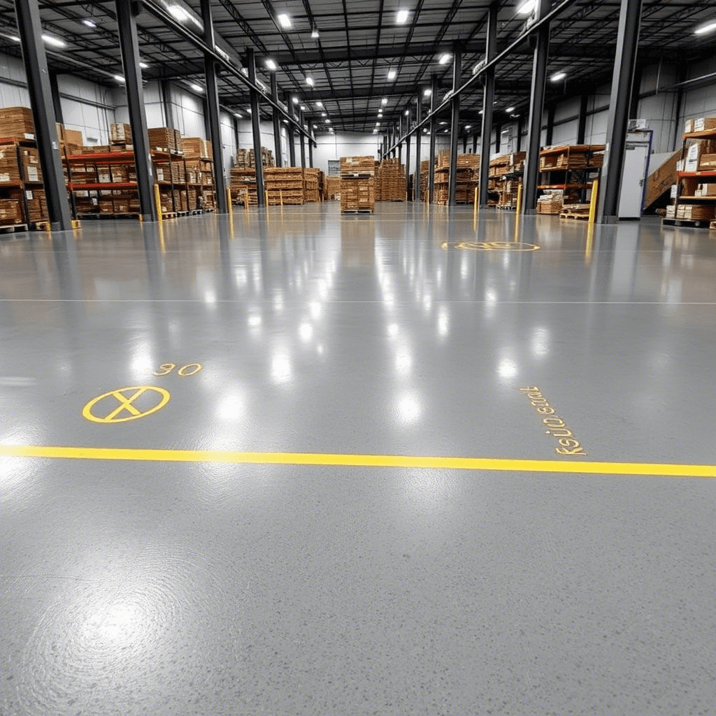 أرضيات الإيبوكسي المضادة للشحنات الاستاتيكية (Epoxy Anti-Static Flooring): حماية فائقة للمناطق الحساسة