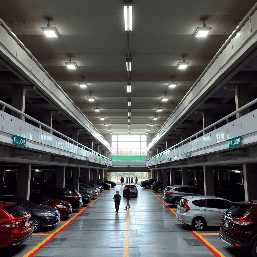 أفضل حلول ارضيات مواقف سيارات متعددة الطوابق: الجمع بين المتانة ومقاومة الانزلاق