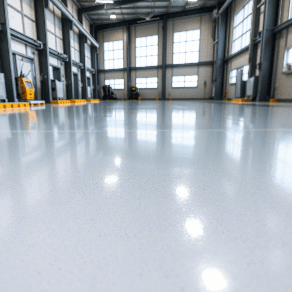 دليل شامل لاختيار نوع أرضيات الإيبوكسي المناسب لمشروعك (ميتاليك، كوارتز، سادة)